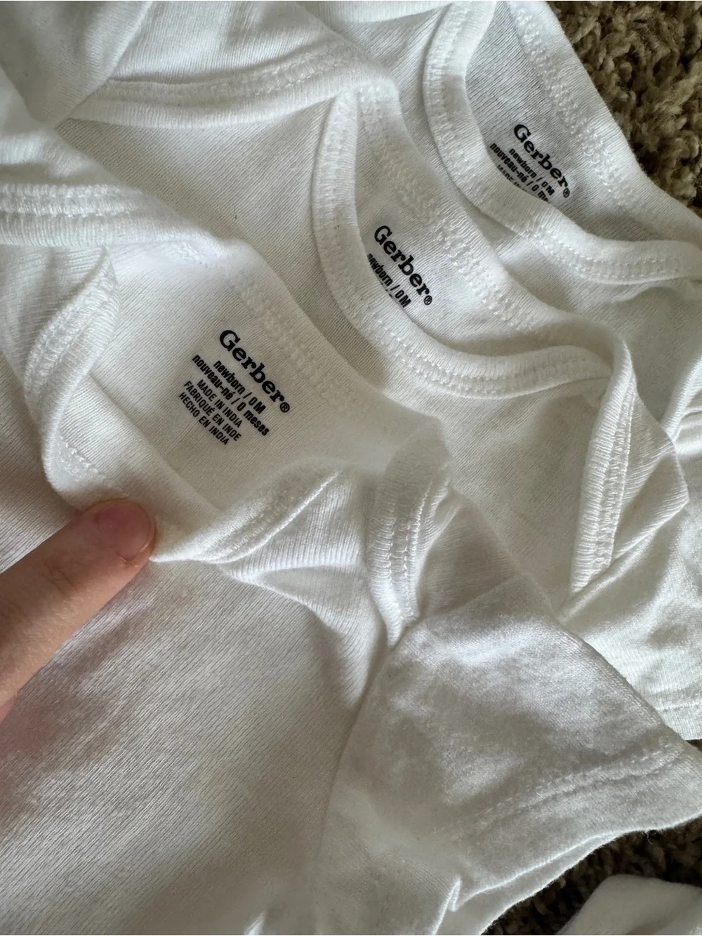 Nike & GERBER NEVER WORN Newborn Onesie Bundle